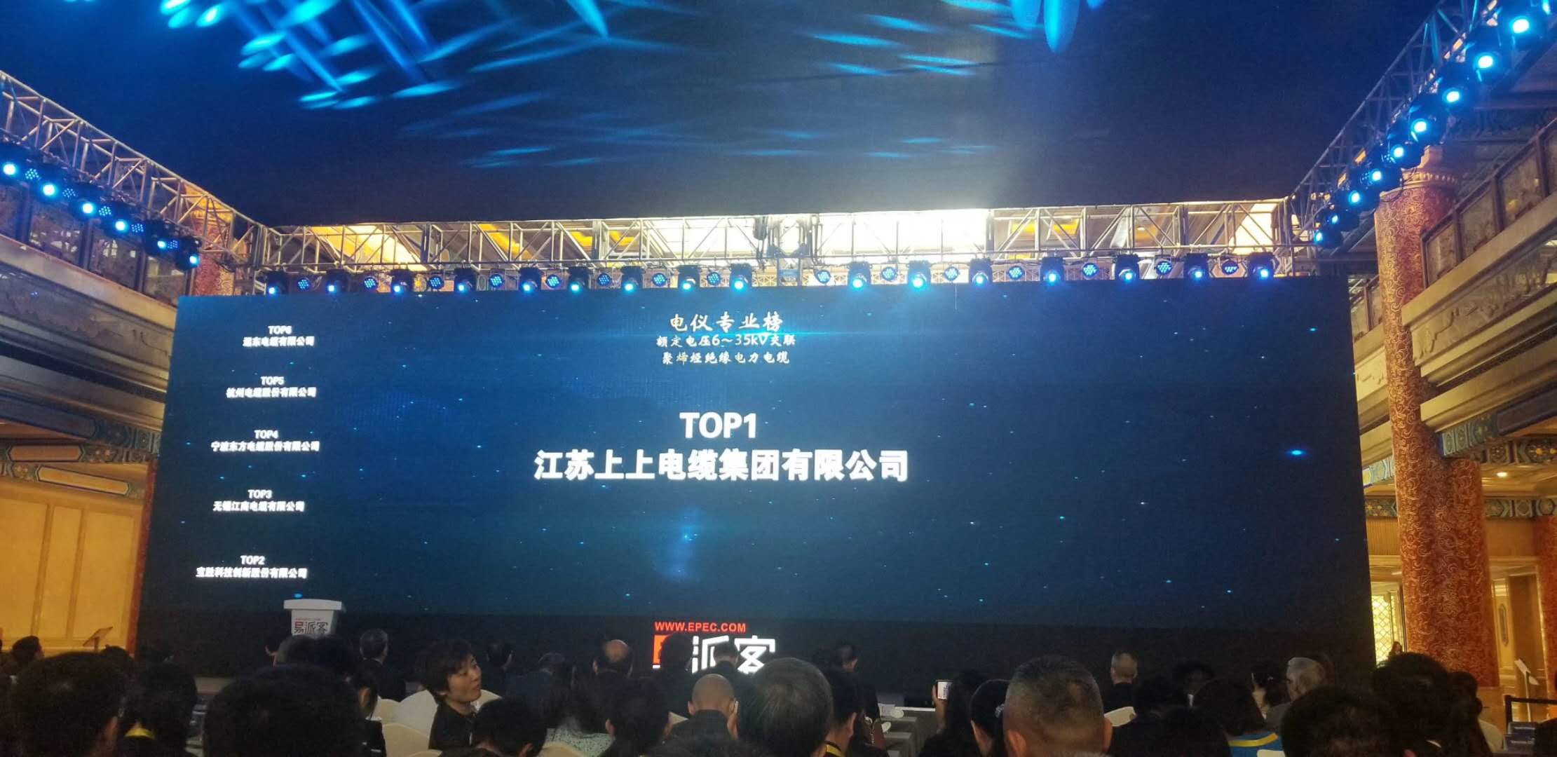 中石化易派客產(chǎn)品評價數(shù)據(jù)榜發(fā)布，上上電纜再登榜首