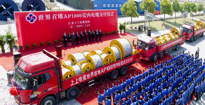 上上電纜“三代核電站用電纜及材料關鍵核心技術研發(fā)及產(chǎn)業(yè)化”項目順利通過竣工驗收